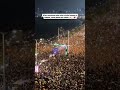 Almost a stampede in Mumbai 😮😮 | Cricket craze in India