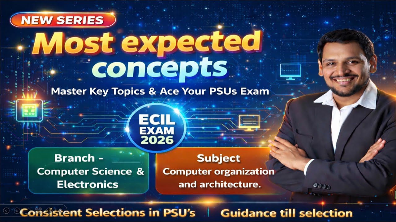 Most Expected Concepts for ECIL Exam 2026 | ECIL GET CLASSES #ecil # ...