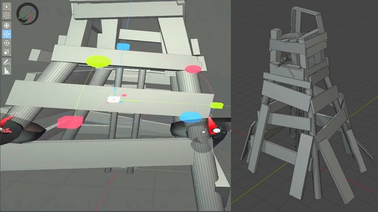 Modeling in VR challenge with Blender2.8 and BlenderXR YouTube