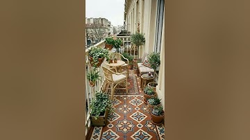 Balcony Bliss: Indochine Style Serenity