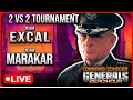 $500 2vs2 Tournament: Return of the Fallen [Team ExCaL vs Team Marakar] | C&amp;C Zero Hour