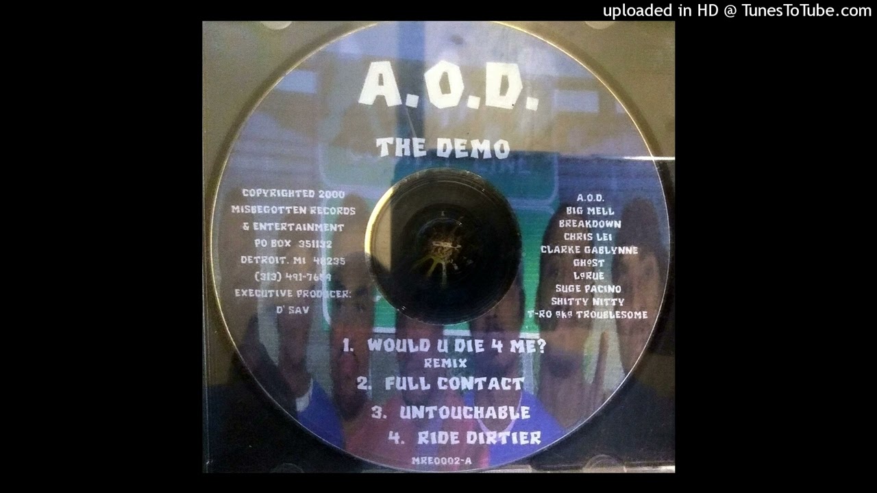 A.O.D. (Army Of Darkness) - Ride Dirtier (2000)