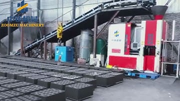 Automatic flaskless horizontal parting flaskless iron casting molding machine in the foundry