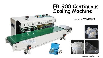 How to use FR-900 Continuous Sealing Machine