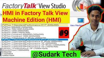 HMI (Human Machine Interface) in Factory Talk View Studio Machine Edition | Rockwell Automation