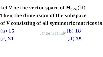 University of California San Diego || dimension of vector space || iit jam 2009 linear algebra