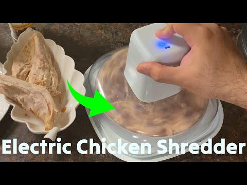 Quick Chicken Salad in Chicken Shredder 🟡 Cooking Gizmos