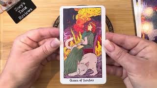 The Cosmic Slumber Tarot Review and Flip Through, Tillie Walden