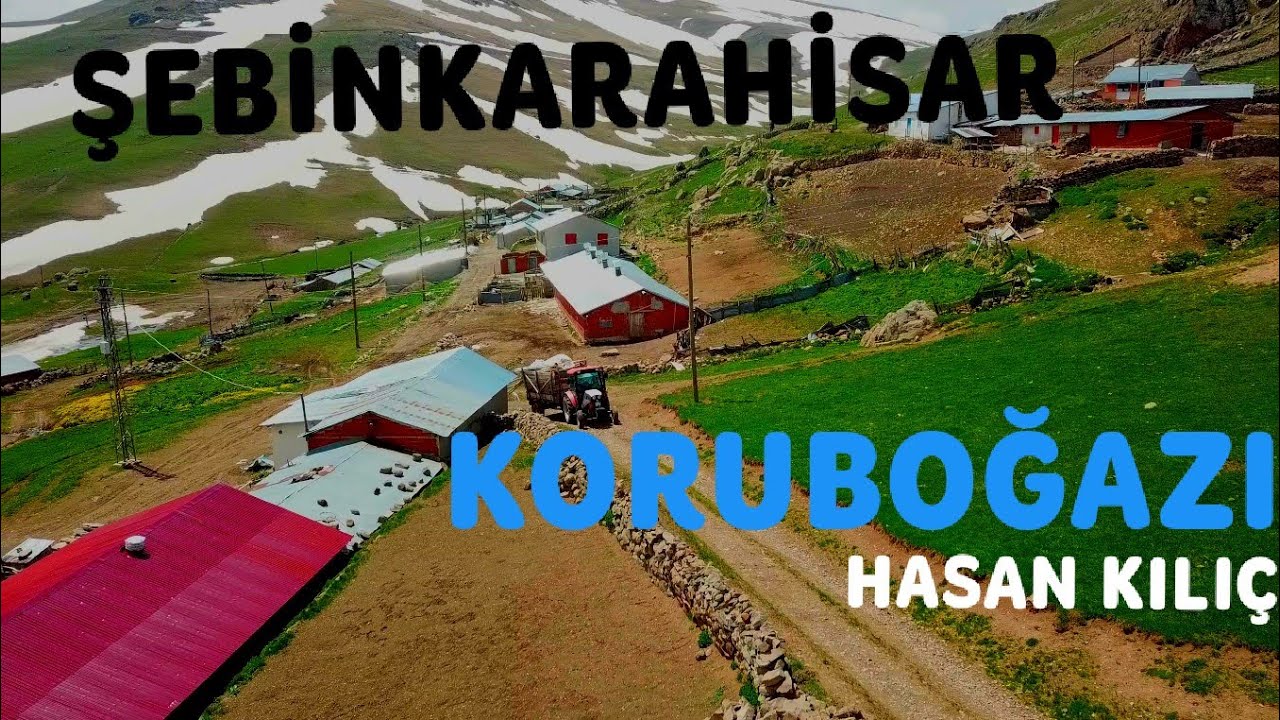 Giresun şebinkarahisar kınık köyü yaylası klip 2018 türküler HASAN KILIÇ