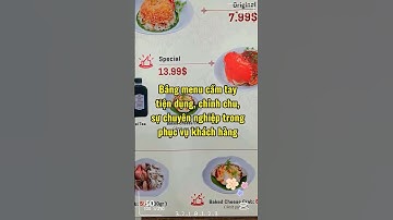 In PP cán Formex làm menu quán ăn vặt, menu cầm tay khổ A3 đẹp bền I VINADESIGN #short #fyp