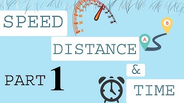 CHAPTER -17 [Idea of speed,distance and time] | Part I | Class-6 | Mathematics | ICSE