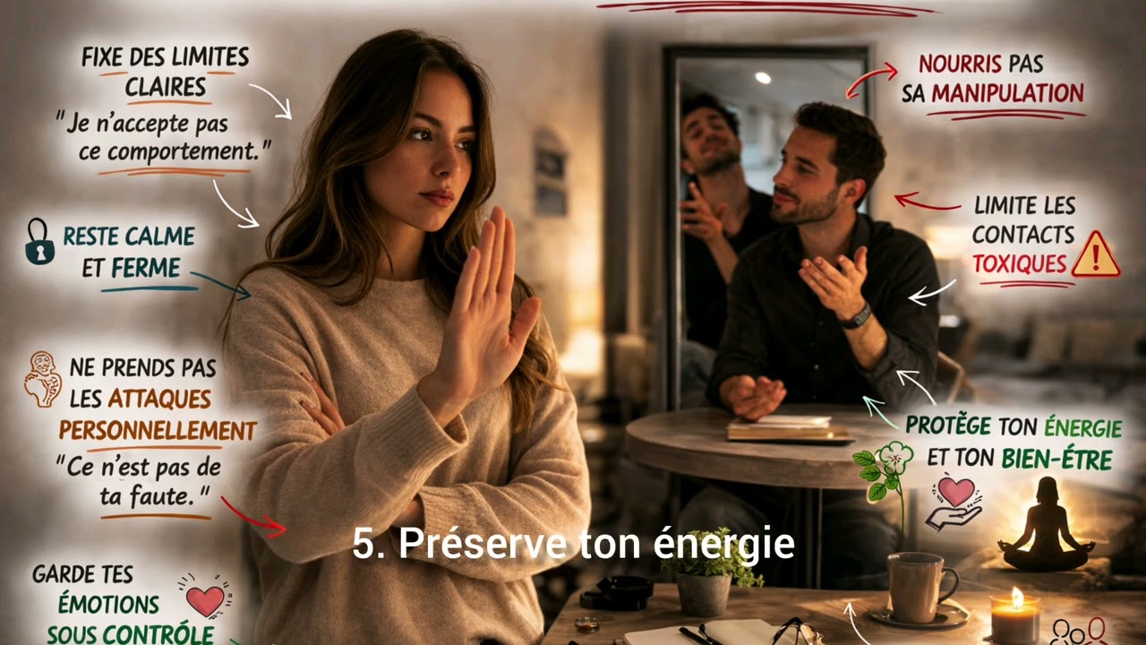 Comment gérer une personne narcissique et protéger ta santé mentale »#Narcissique #RelationsToxiques