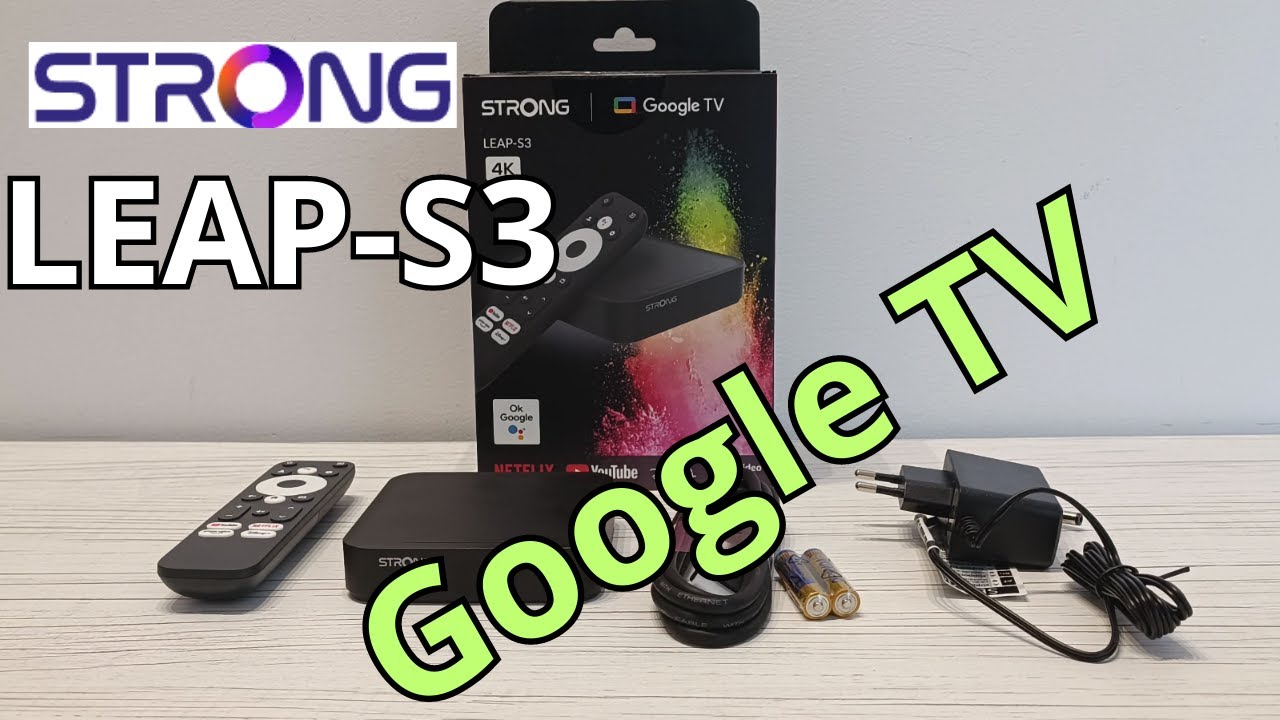 Strong LEAP-S3 Google TV - Smart TV in every TV - review / test - YouTube