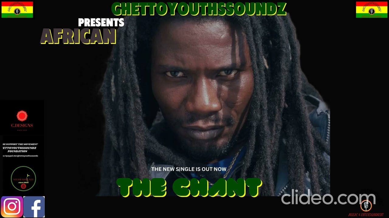 GHETTOYOUTHSSOUNDZ PRESENTS AFRICAN, (THE CHANT) ONE OF THE NYABINGHI WARRIORS.