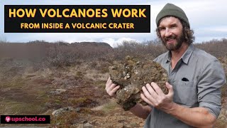 What Is It Like to Walk Into a Volcano – We Find Out! | @upschoolofficial