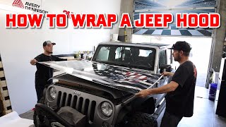 HOW TO WRAP A JEEP HOOD!