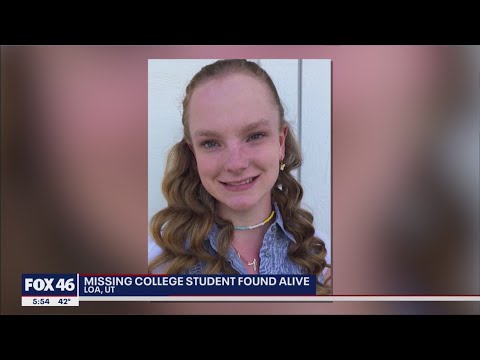Missing college student found alive, covered in coal in man's basement