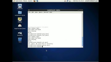Video Tutorial Praktek Perintah Dasar Linux Centos Pada VirtualBox