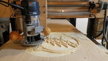 Time lapse epoxy resin inlay with a CNC machine