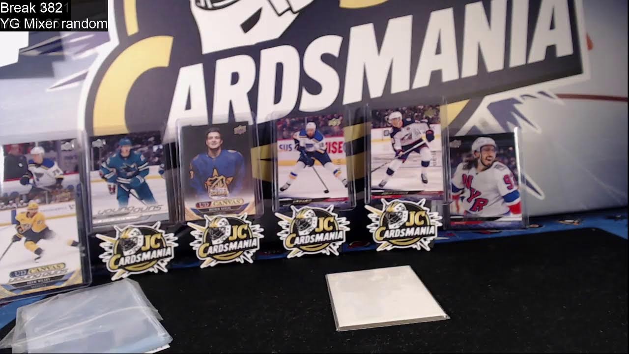 NHL Hockey Break 381 and 382 at JC CardsMania