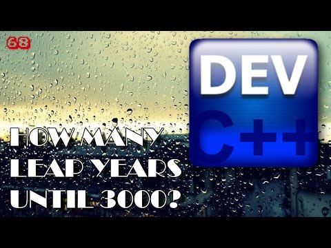 C++ Counting Leap Years