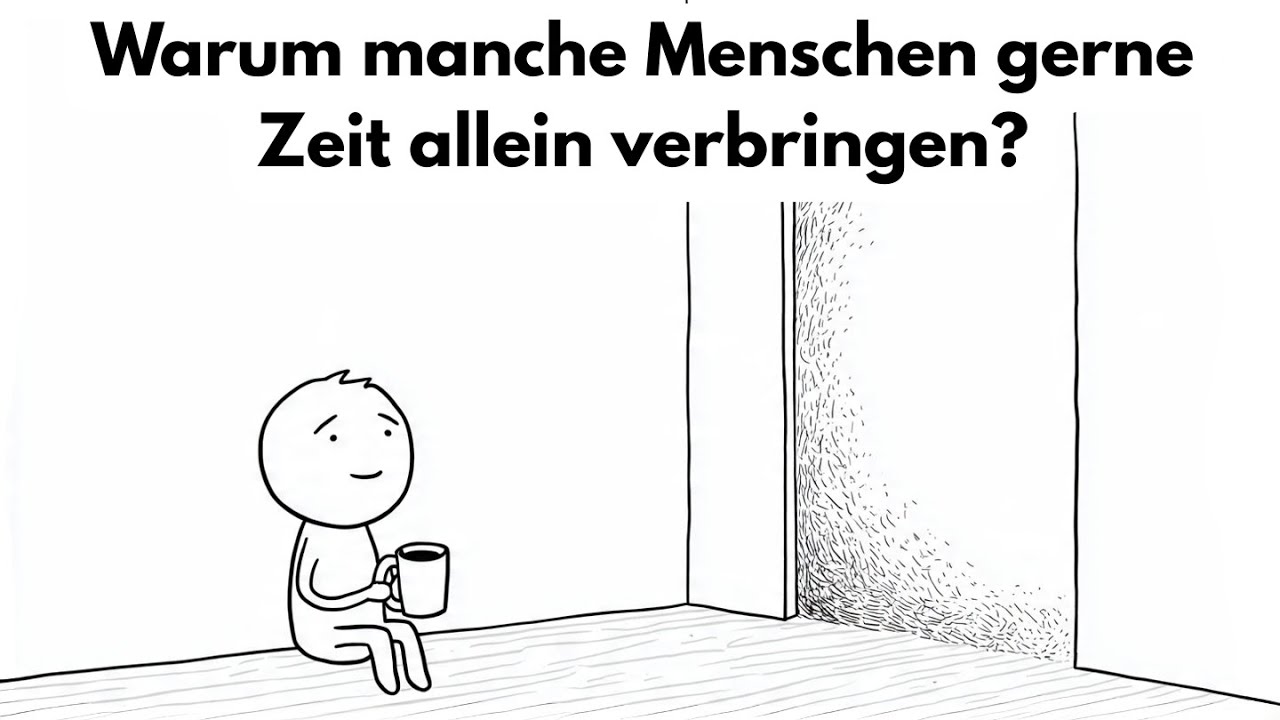 Warum manche Menschen es genießen, allein zu sein | Psychologie erklärt