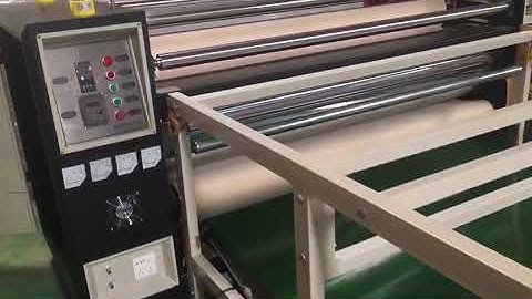 Roll to roll Fusing Machine ,Roll to Roll sublimation heat transfer machine