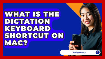 What Is The Dictation Keyboard Shortcut On Mac? - Be App Savvy