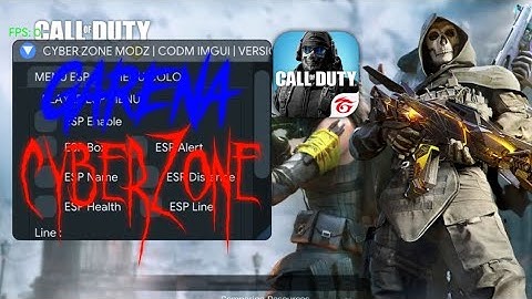 Codm Mod menu GARENA 1.6.40 IMGUI | CyberZone Modz