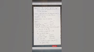 Most Important Theorems of Circles| #youtubeshorts #class10 #shorts