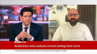 BBC World interviews Dr Fahad Saeed on the extreme heatwave in Asia