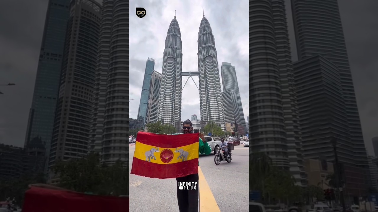 TVK Flag In Malaysia 🔥 | Thalapathy Vijay | JanaNayagan Audio Launch | Thalapathy Thiruvizha