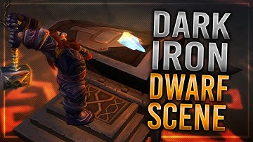 Dark Iron Dwarf Intro Cutscene  - Battle for Azeroth Allied Race!