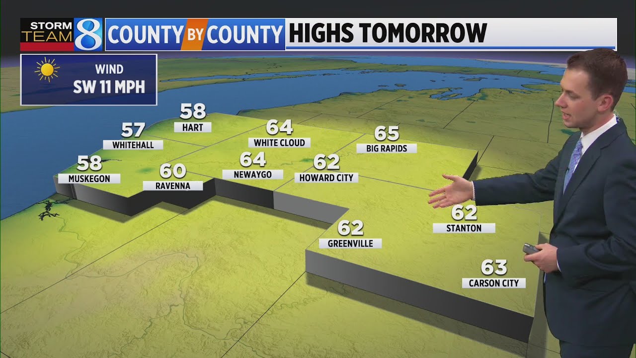 Storm Team 8 Forecast, 11 p.m.: 040823 - YouTube
