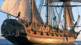 HMS Surprise: Then and Now (the ship from 'Master and Commander: The Far Side of the World')