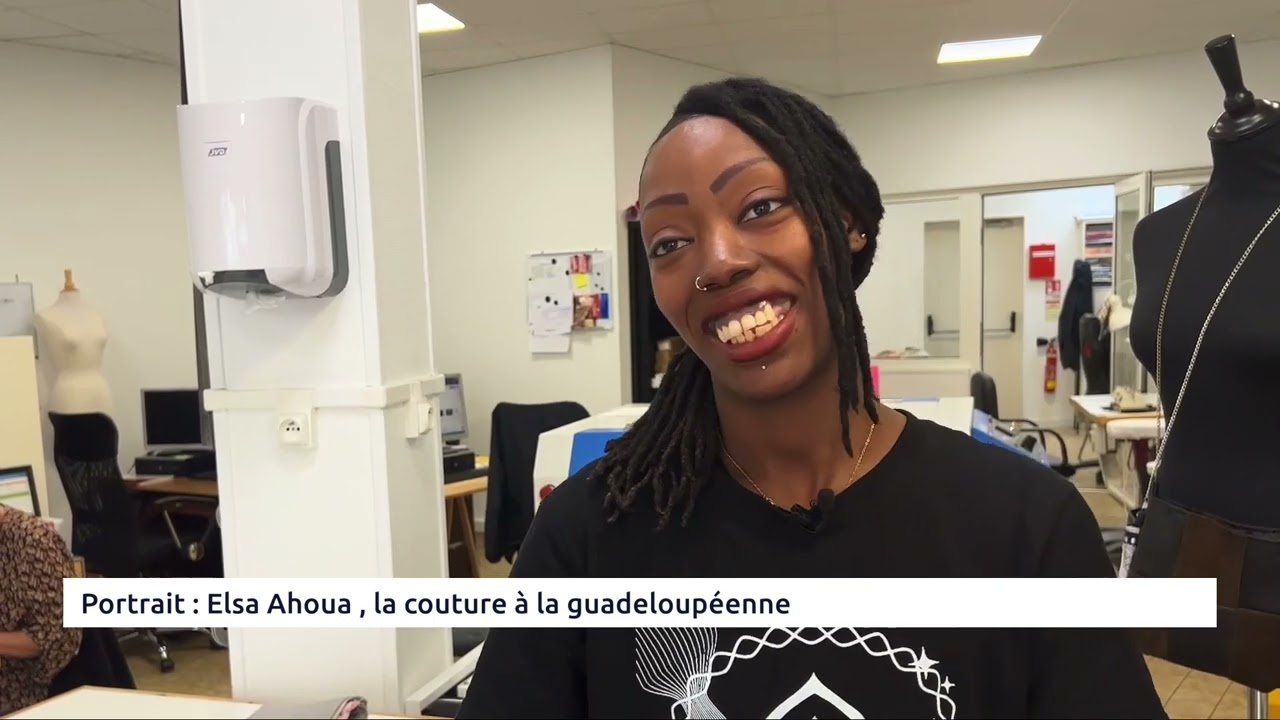 PORTRAIT : Elsa Ahoua, la couture à la guadeloupéenne