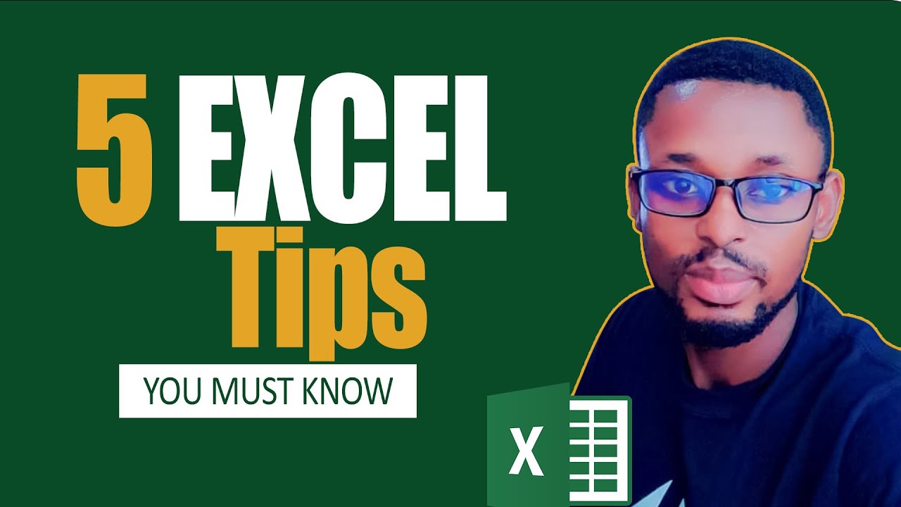 5 excel tips for beginners 5 best strategies that works youtube