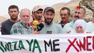 Hesendîn’de Eylem: Kürdi̇stan’da Eko Soykirim Uygulaniyor