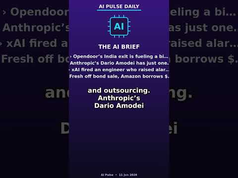 Opendoor’s India exit is fueling a bi — AI news today #Shorts