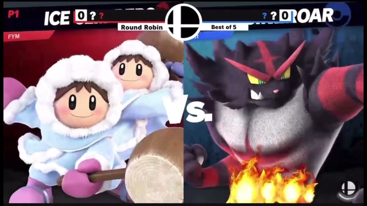 Quit (Incineroar) vs tbae (Ice Climbers)