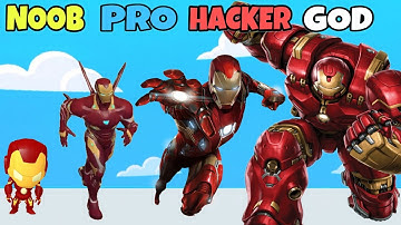 NOOB vs PRO vs HACKER vs GOD in Monster Evolution