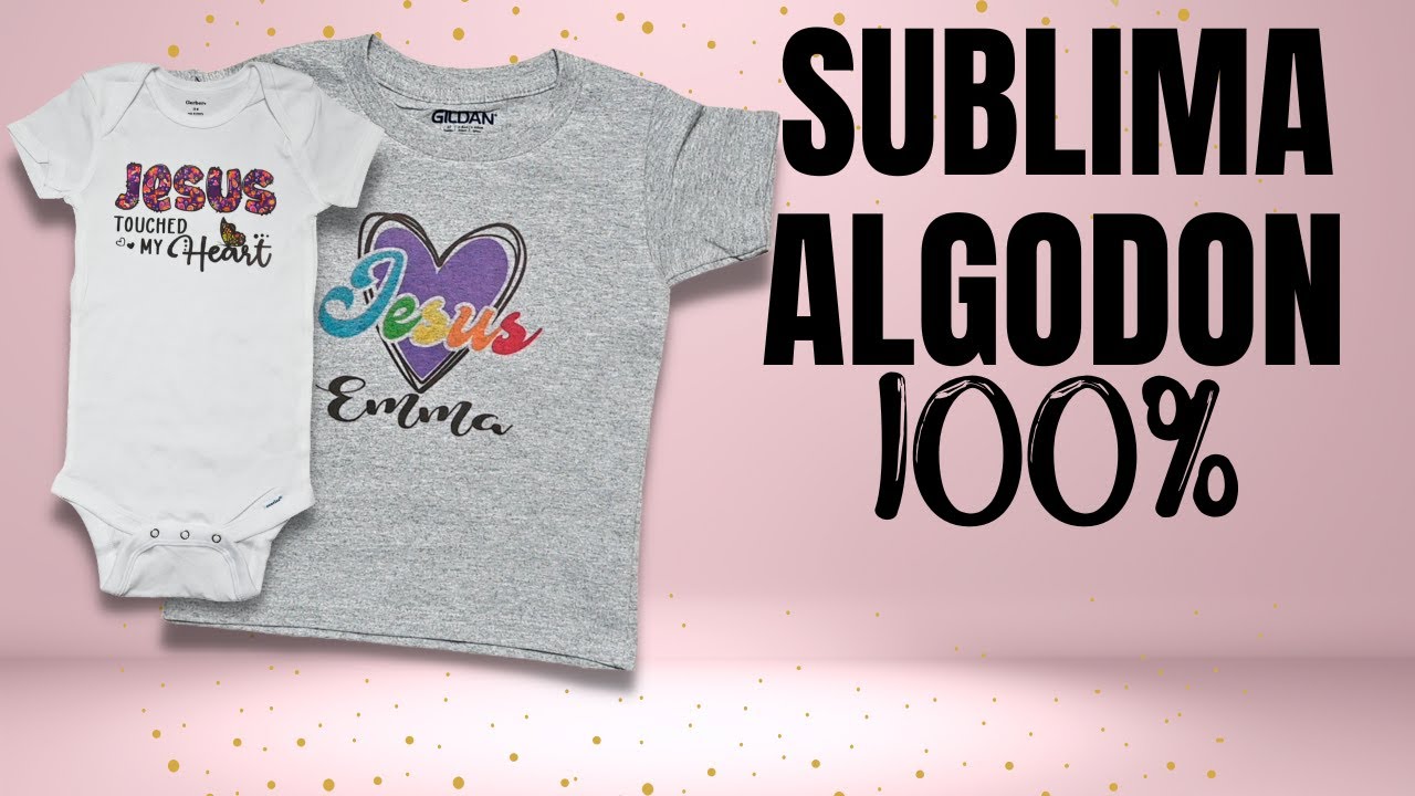 COMO SUBLIMAR ALGODON 100%