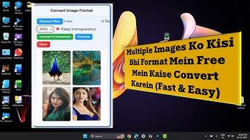 How to Convert Multiple Images to Any Format for Free Fast & Easy