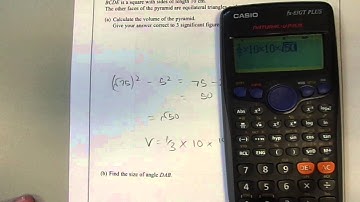 GCSE Maths Nov 2012 Paper 2(H) Q23