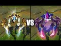 Broken Covenant Nocturne vs Old God ELderwood Nocturne Skins Comparison (League of Legends)