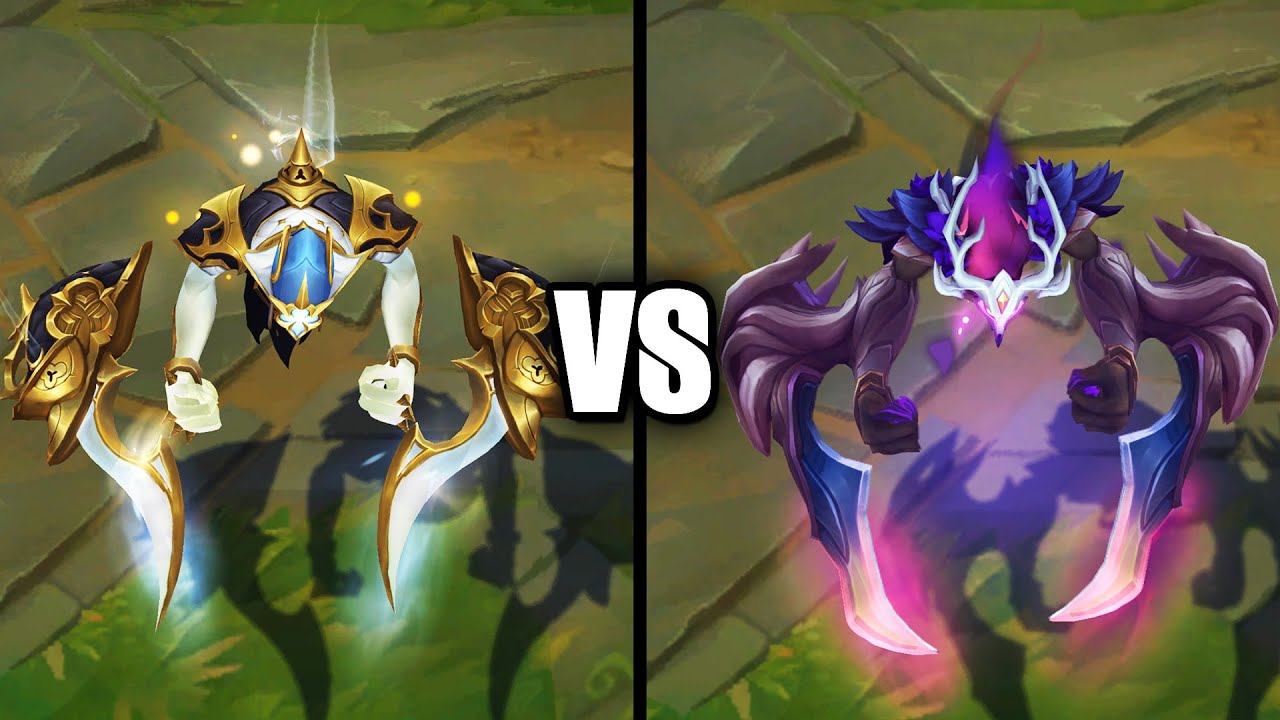 Broken Covenant Nocturne vs Old God ELderwood Nocturne Skins Comparison
