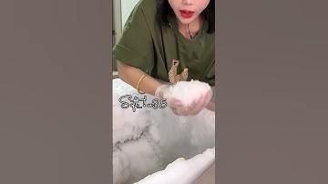 SQUEAKY FROST EATING 🥶 #icebites #freezerfrost #frost #softice #whiteice #freezer