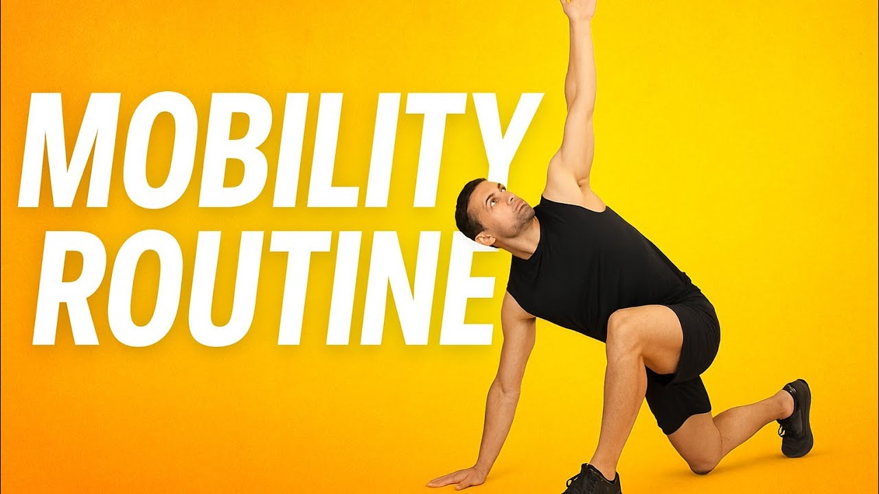 Mobility Stretches at Home 🧘‍♂️ Beginner Full Body Routine - YouTube