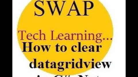 How to Clear Datagridview and text box in c# net