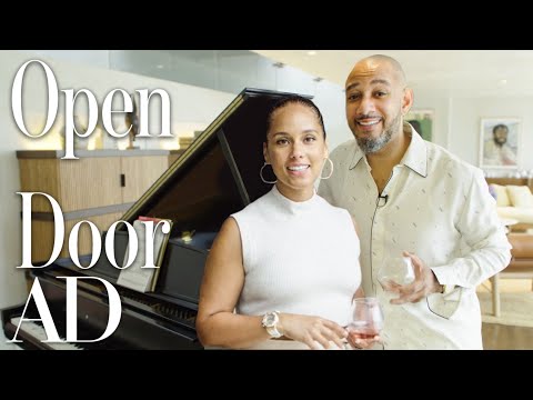 Video: Alicia Keys och Swizz Beatz lista New Jersey Mansion för $ 14,9 miljoner